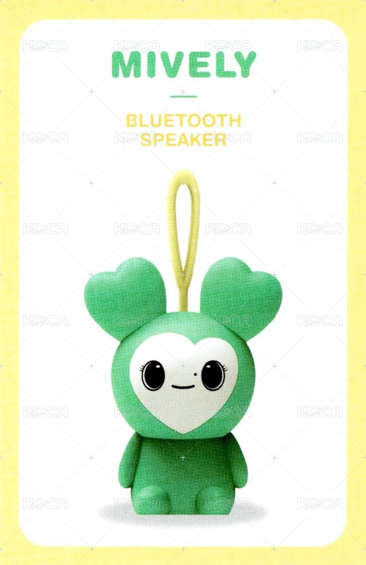 TWICE藍牙音響 周邊卡  背面