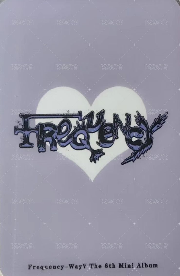 FREQUENCY 泡泡摩奇 幸運卡 A ver 背面