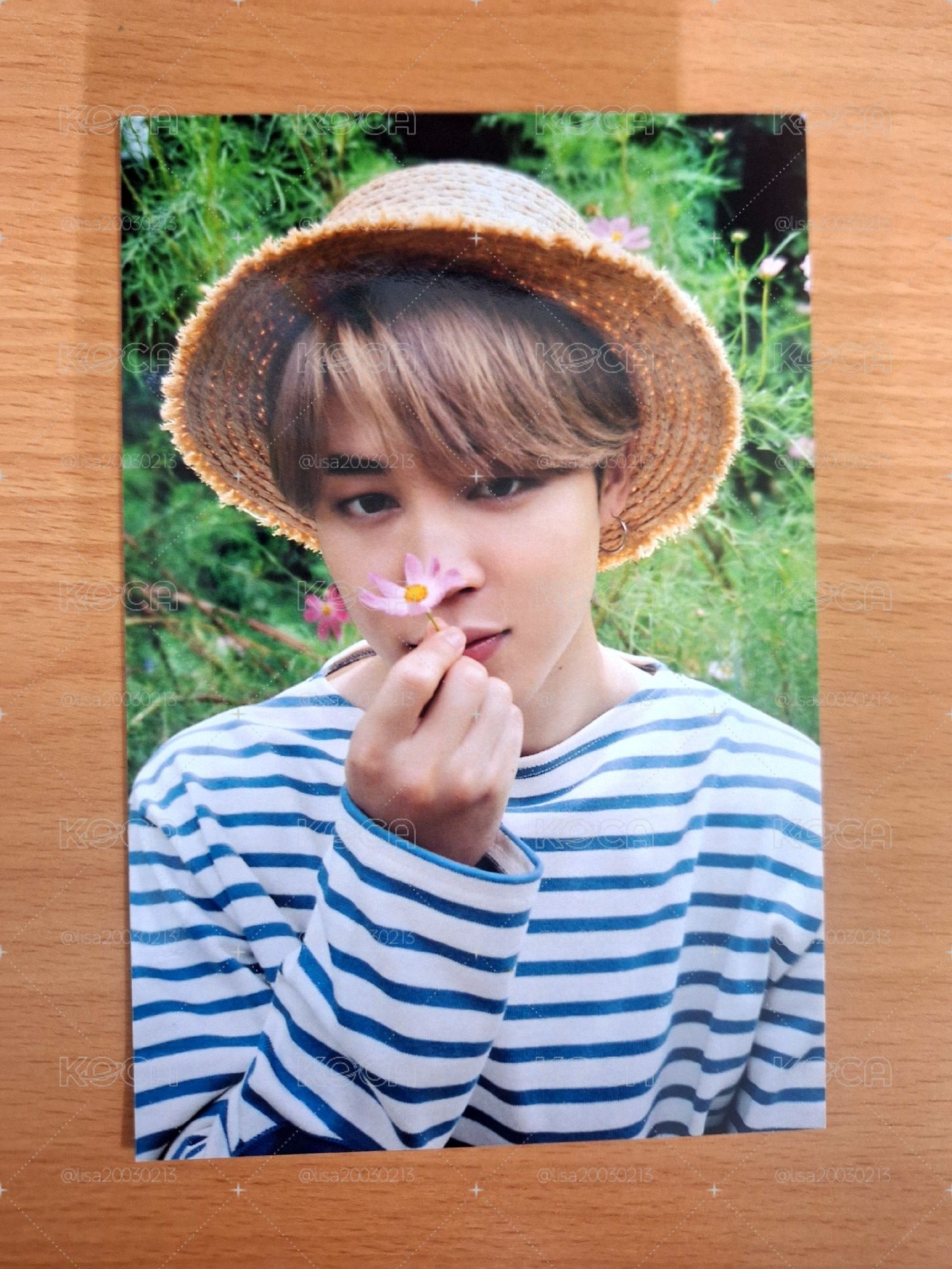 jimin 21年曆明信片