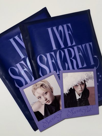 IVE SECRET專輯 /  Psst! ver. 版 拍立得 秋、怜 款