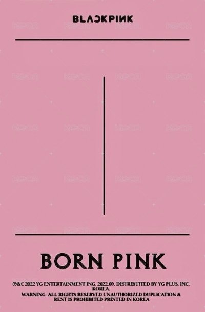 BORN PINK 專輯卡 Pink ver.A
