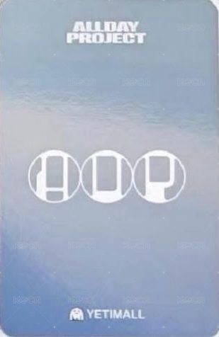 迷一 yeti 簽售卡  背面