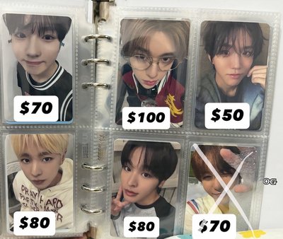 NCT wish 特典卡/專卡