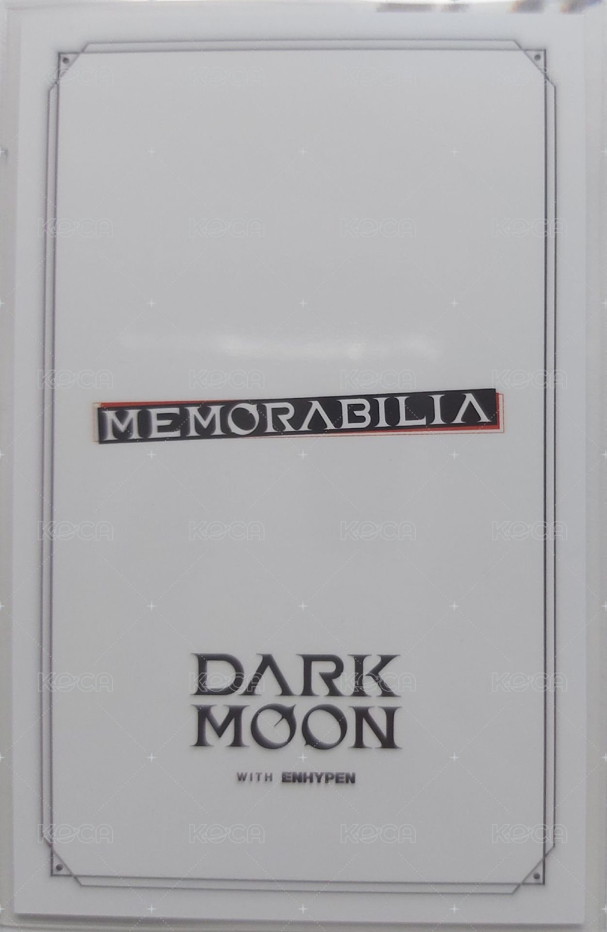 暗月特別專 am 特典卡  背面