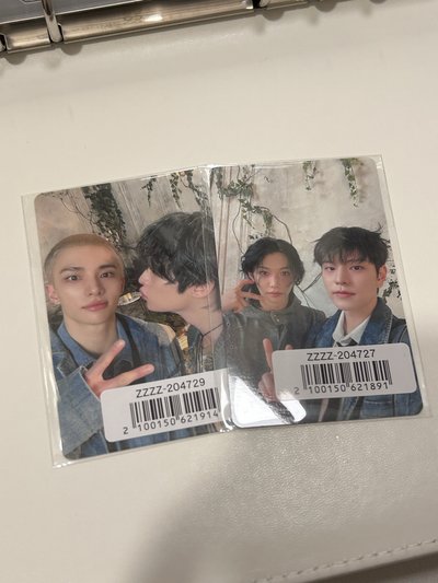 fc雙人卡 旻辰 貓狗