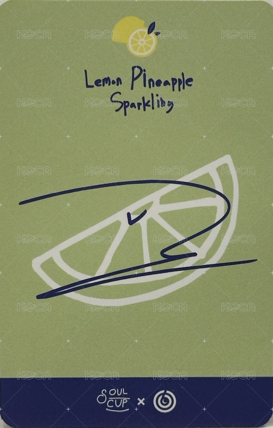 EOD 線上演唱會 周邊卡 soul cup 徽章卡 背面