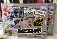 bnd 1貼紙書（內頁使用過部分）