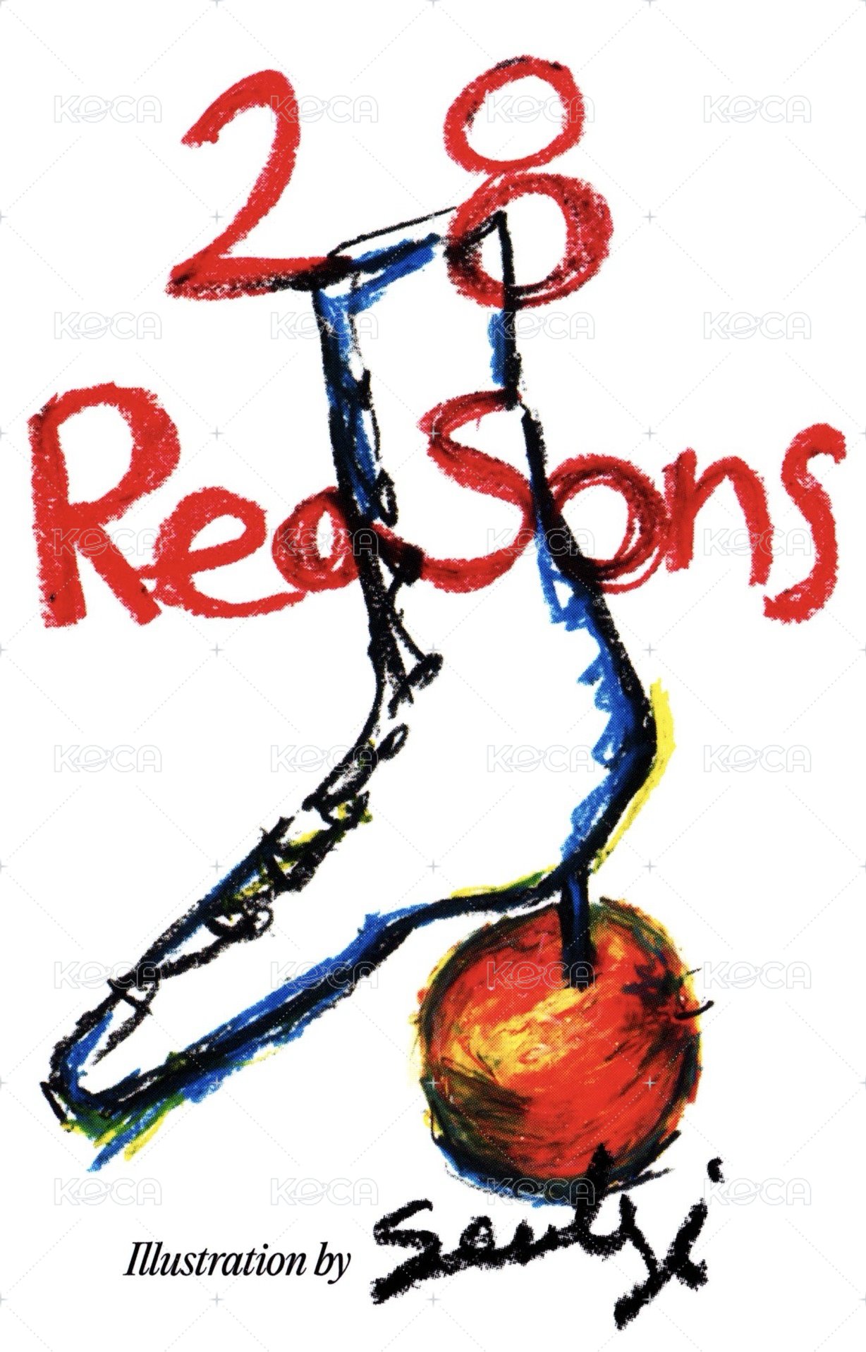 28 reasons 專輯卡 Special ver. 背面