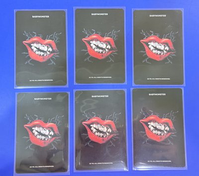 正版現貨 Babymonster   韓官活動外套卡包、官方小卡  活動卡 滿額卡