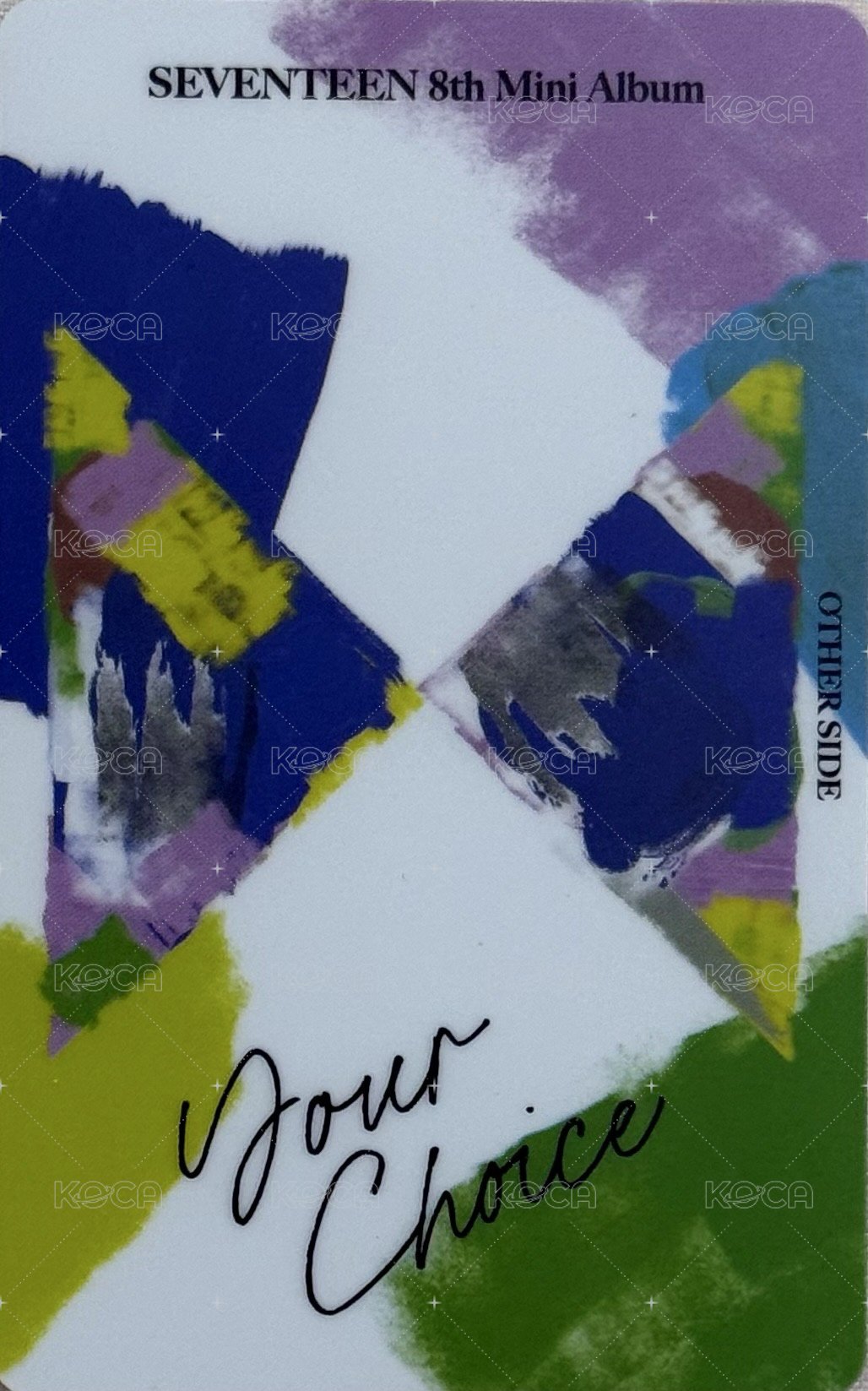 MINI8 sw 2.0 幸運卡  背面