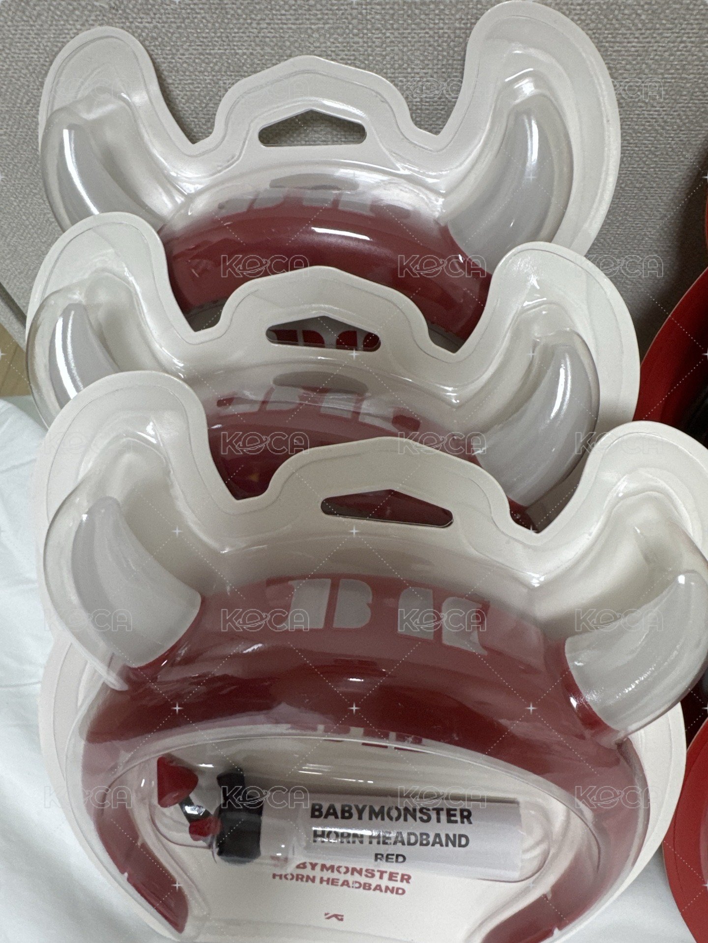 髮箍 紅