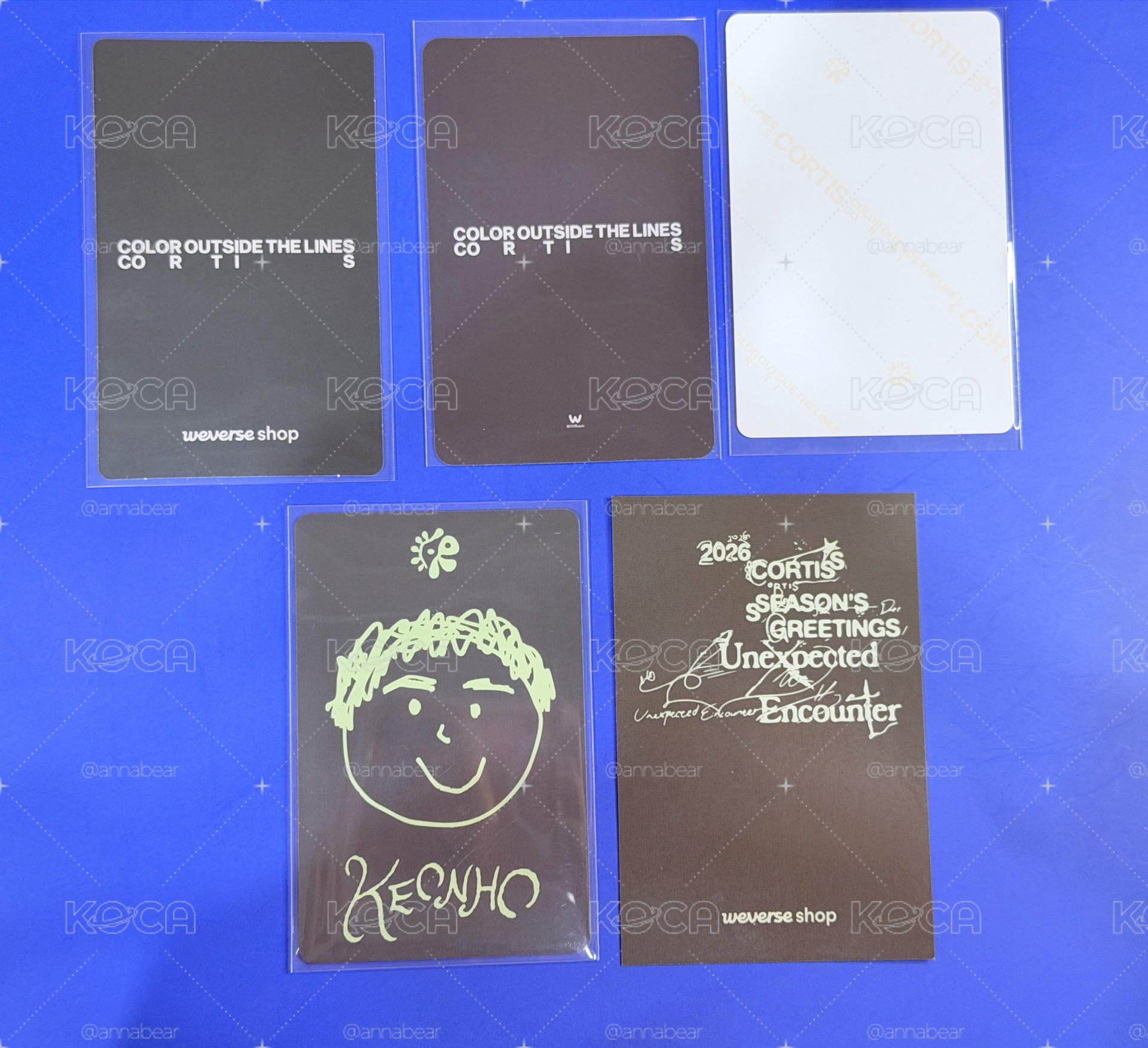 正版💌 現貨 Cortis  安乾鎬 KEONHO 專卡  特典卡