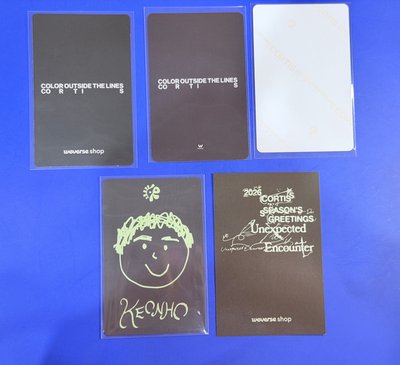 正版💌 現貨 Cortis  安乾鎬 KEONHO 專卡  特典卡