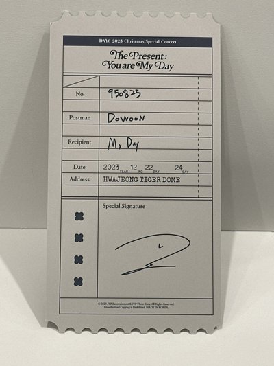 2023 聖誕場 度云 票卡