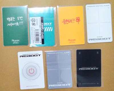 Treasure | 炡禹  Jeongwoo reboot小盤出 薩卡 K4特典卡 