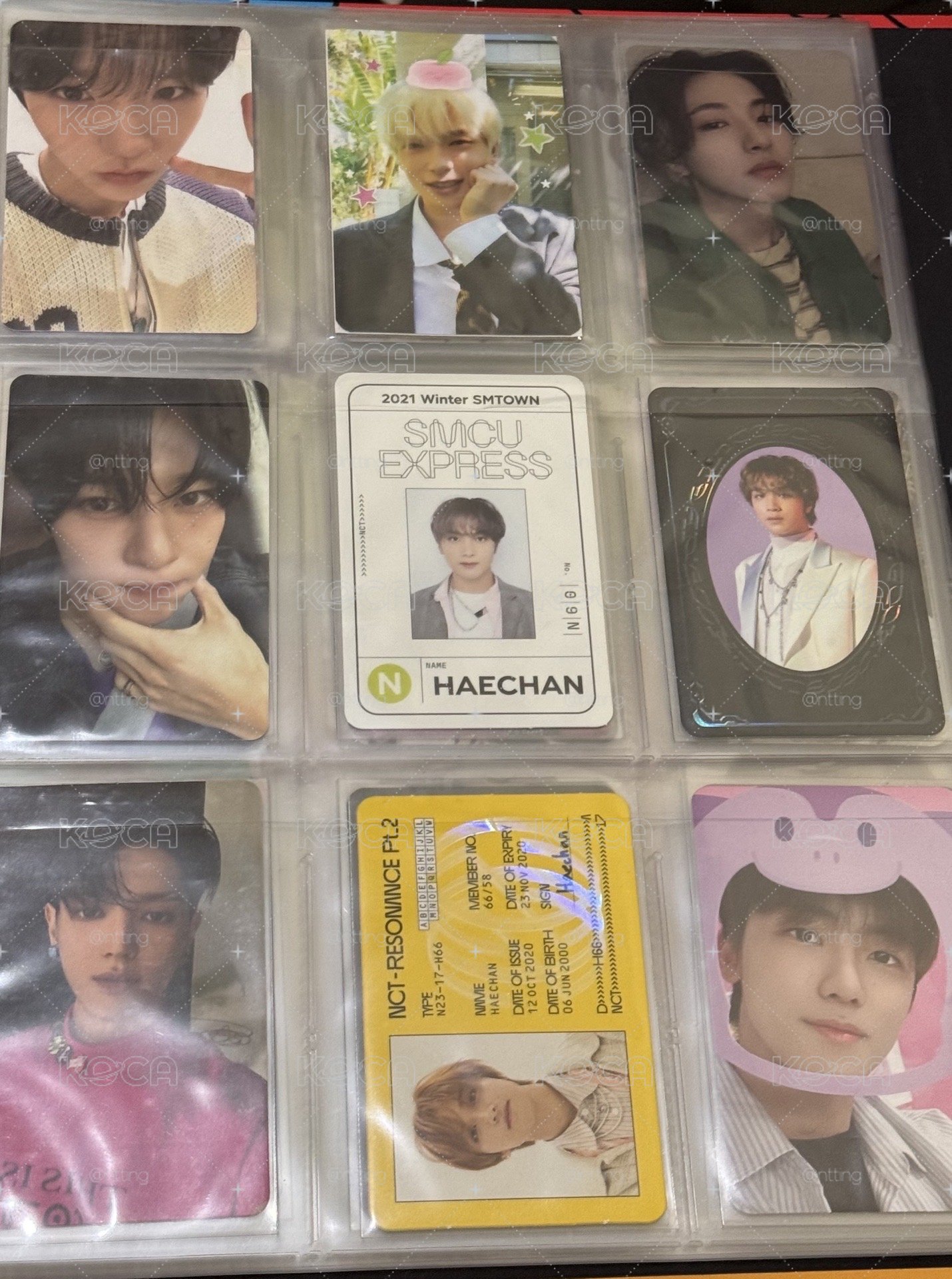 Nct 出卡