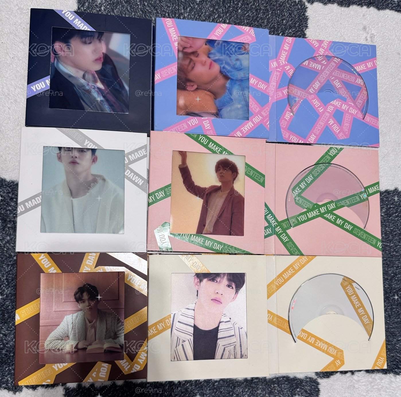 seventeen 迷五 迷六 無小卡空專