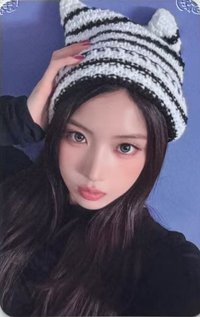 正規一 ms 線下23.0 簽售卡 貓貓針織帽