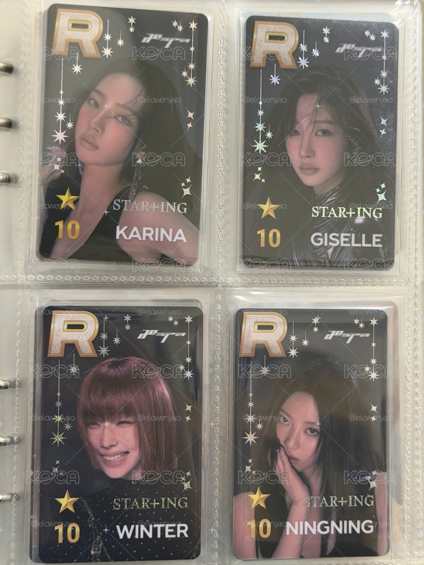 Whiplash STAR+ING 十週年遊戲卡 一套