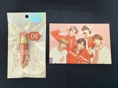 TXT IT'S SKIN 唇釉 團體明信片 秀彬 然竣 杋圭 太顯 休寧凱