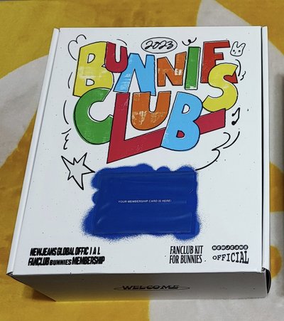 NewJeans 會員禮 一期 BUNNIES CLUB 2023 (不含小卡)