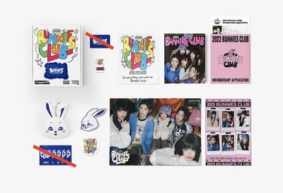 NewJeans 會員禮 一期 BUNNIES CLUB 2023 (不含小卡)