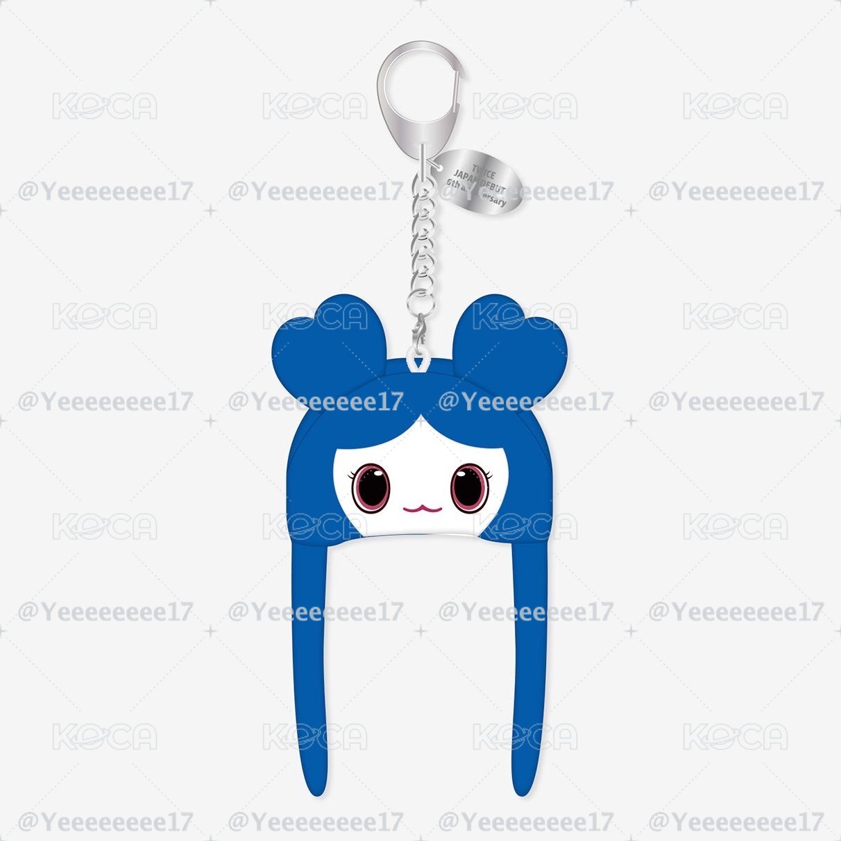 TWICE 瑜帽子娃 鑰匙圈吊飾 日本6週年瑜鑰匙圈