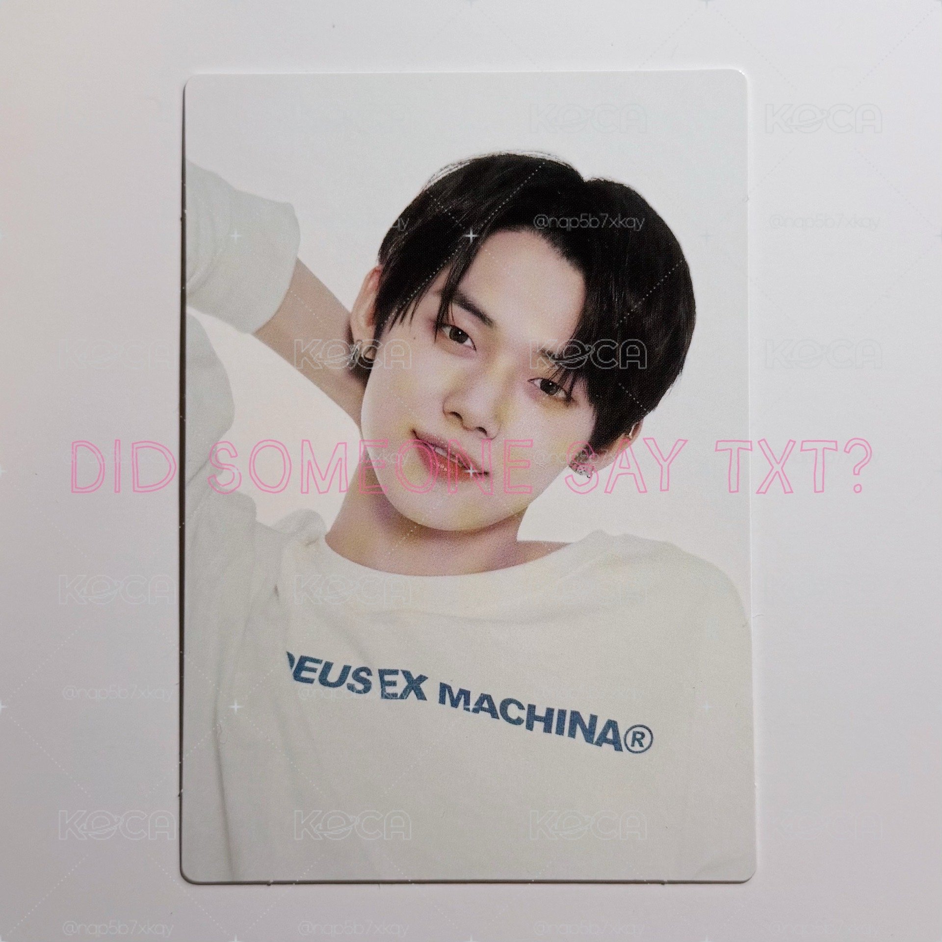 2022 TXT FANLIVE MOA X TOGETHER 隨機卡