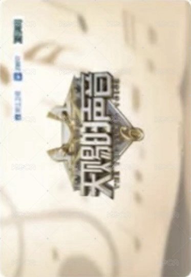 天賜 1.0 溯音包 B級卡 隨機卡 聚光舞台卡（光柵卡） 背面