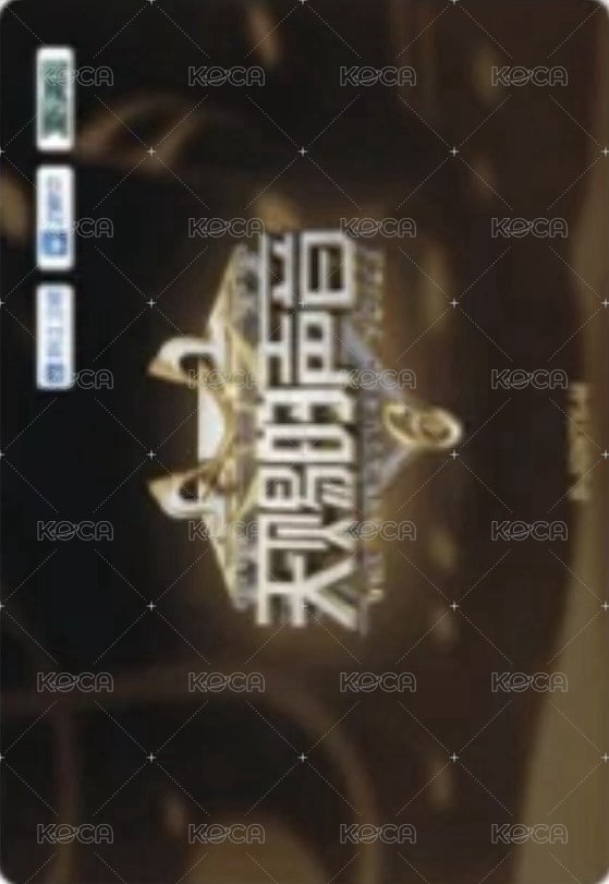 天賜 1.0 謐音包 B級卡 隨機卡 聚光舞台卡（光柵卡） 背面