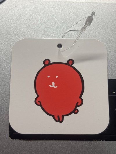 自嘲熊 橘紅色彩虹熊