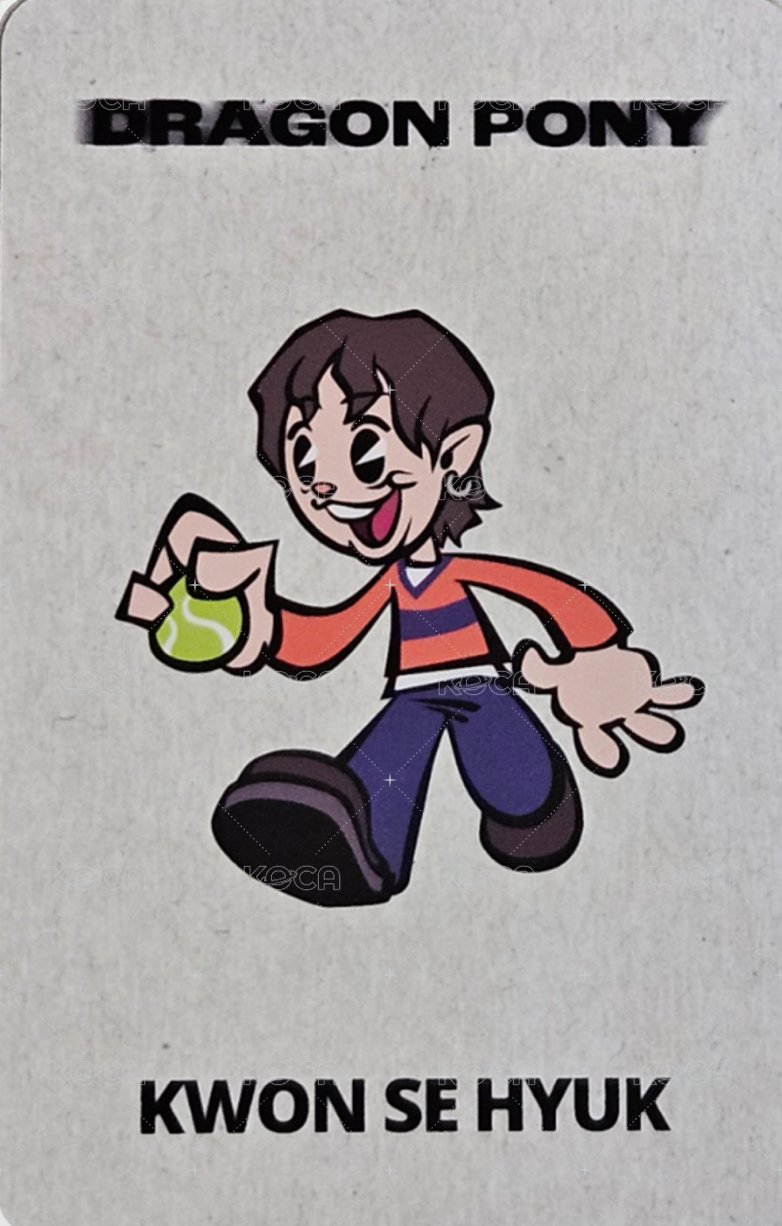 Not Out 專輯卡 NEMO ver. 背面