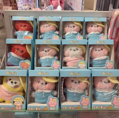 BT21野餐娃娃 盒娃