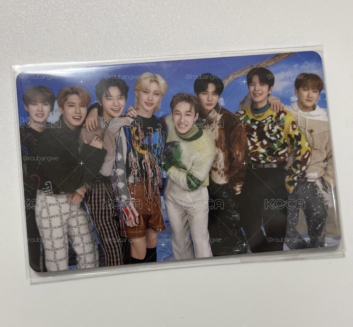 Stray Kids 團卡 （很適合擺桌上展示）