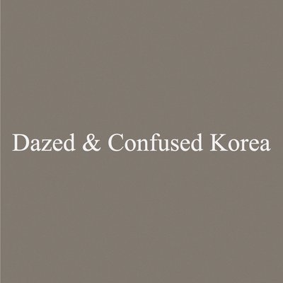 ｜代購｜Dazed & Confused Korea 雜誌