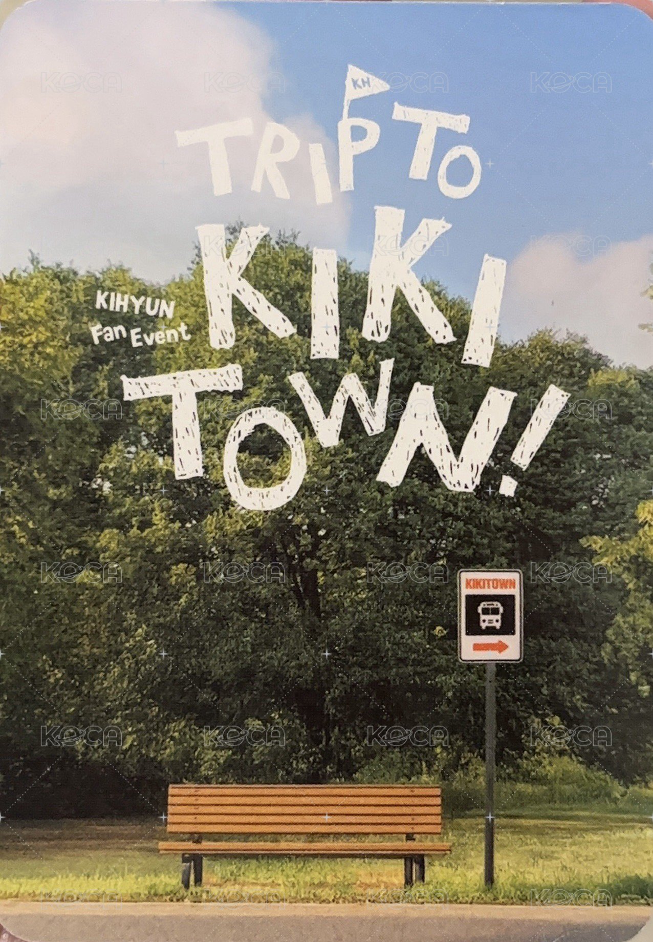 TRIP TO KIKITOWN! 入場卡 / 場限卡  背面