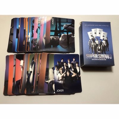 Super Junior SS3官方撲克牌 全新