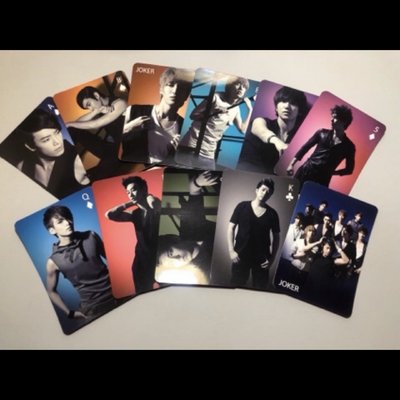 Super Junior SS3官方撲克牌 全新