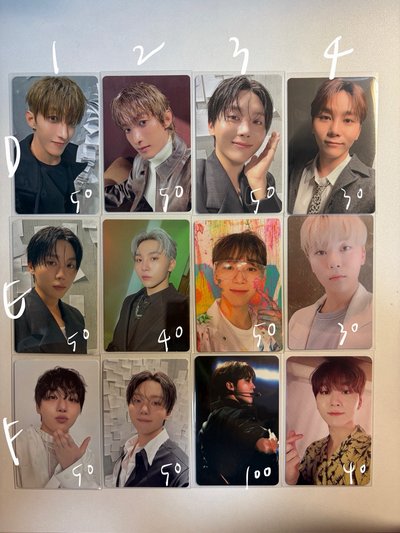 ⚫️seventeen 小卡區（優先帶此區）