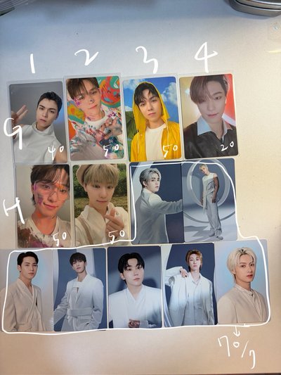 ⚫️seventeen 小卡區（優先帶此區）