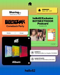 HOW? Hello82 線下入場 明信片