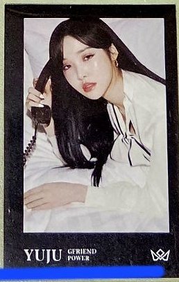 Gfriend 正三 專輯商業卡 Yuju