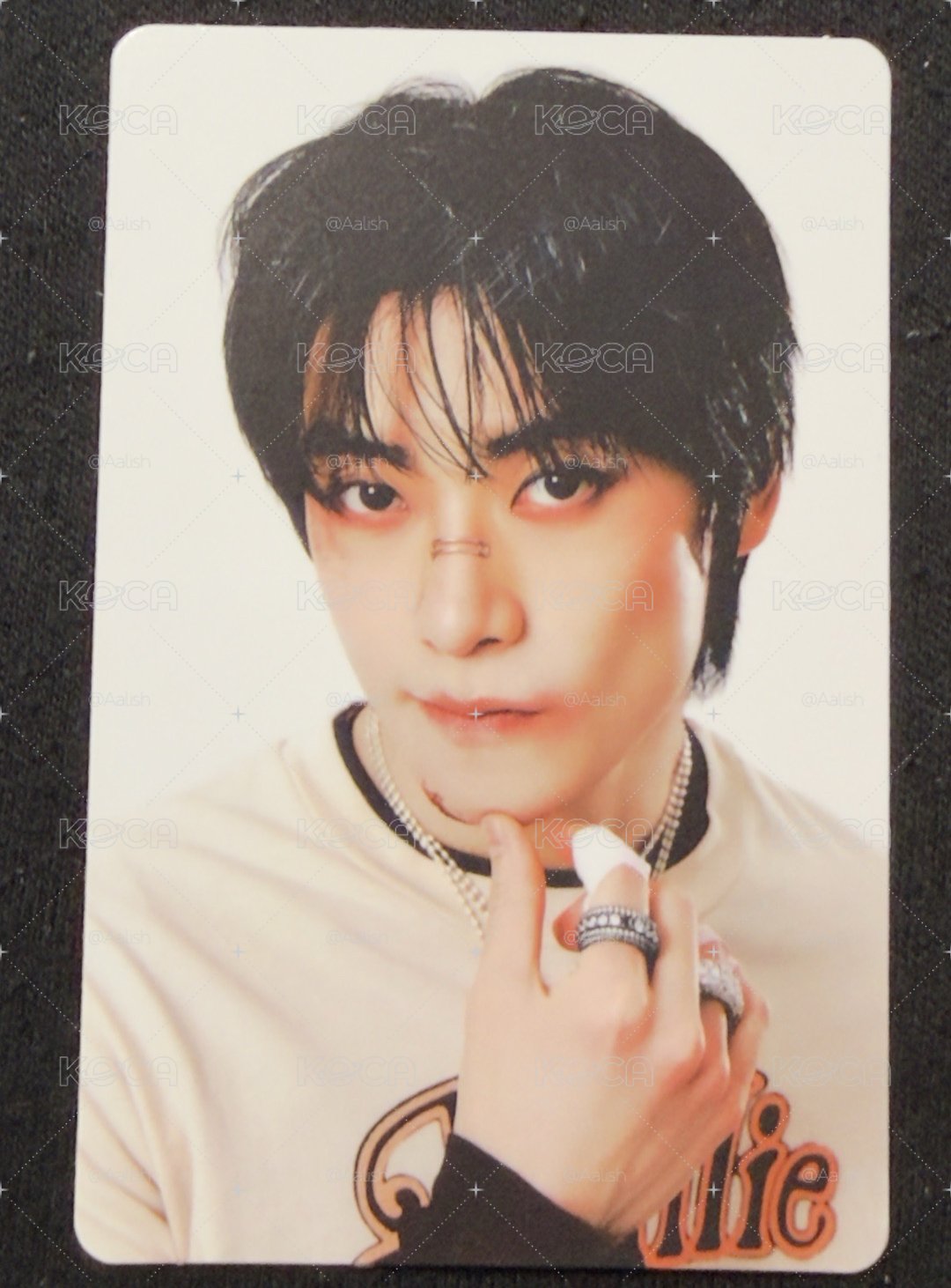NCT127 2025年曆am特典卡 鄭在玹