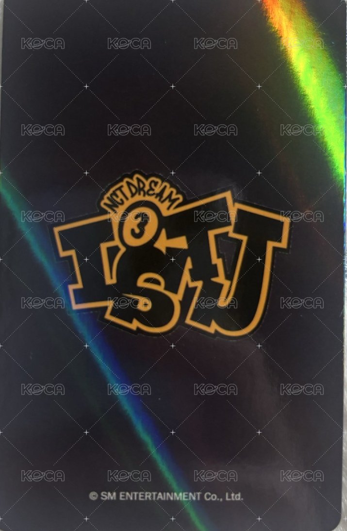 ISTJ kms 簽售卡 上海線下簽售 背面