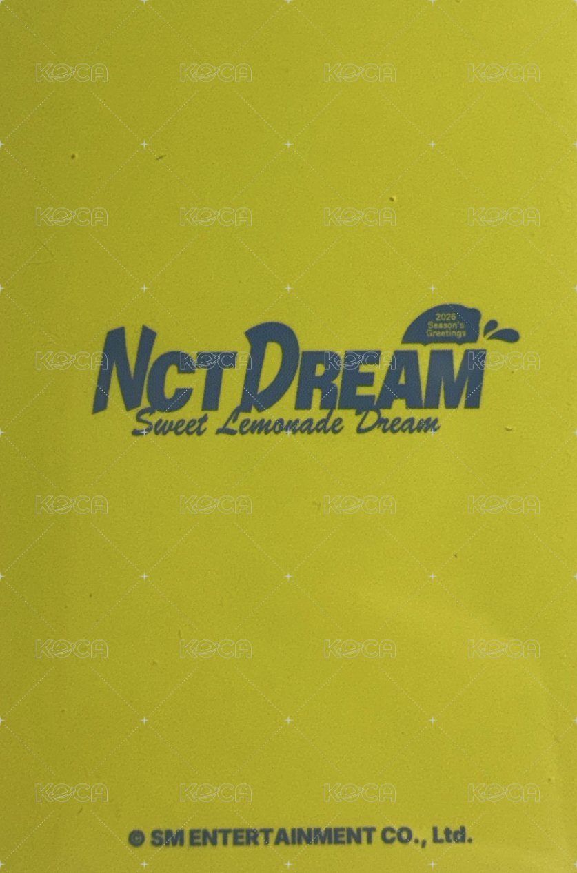 2026 年曆 隨機卡  背面