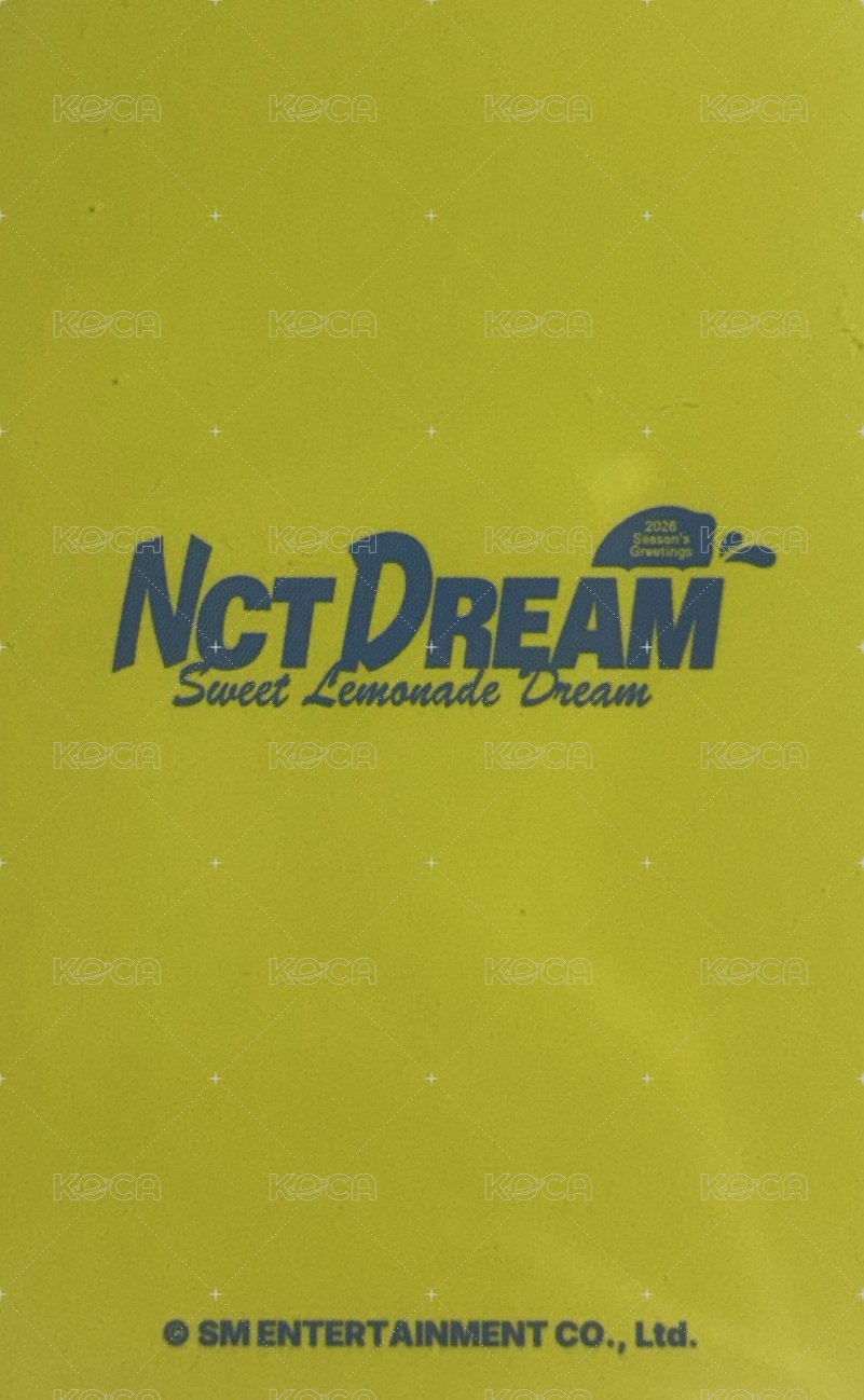 2026 年曆 隨機卡  背面