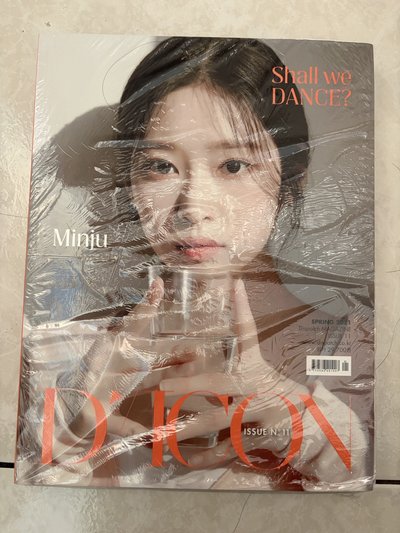 全新未拆 珉周 IZ*ONE DICON 芭蕾D社 單封 雜誌