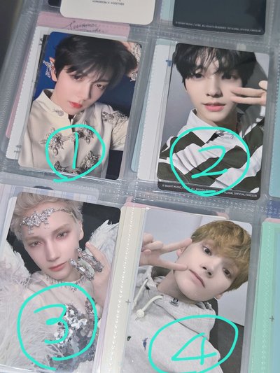 TXT 秀彬休寧日咖特典卡