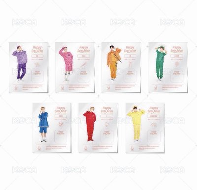 BTS防彈少年團 1-4期立牌