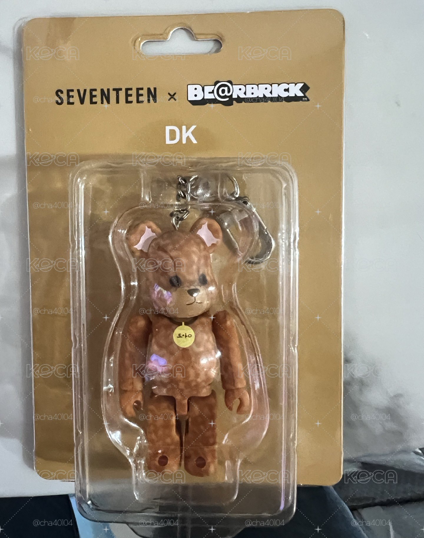（全新未拆）BE@RBRICK 鑰匙圈吊飾 100% DK 